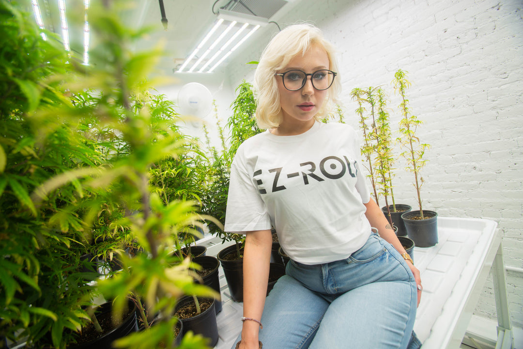 EZ-Roll White Team Tee