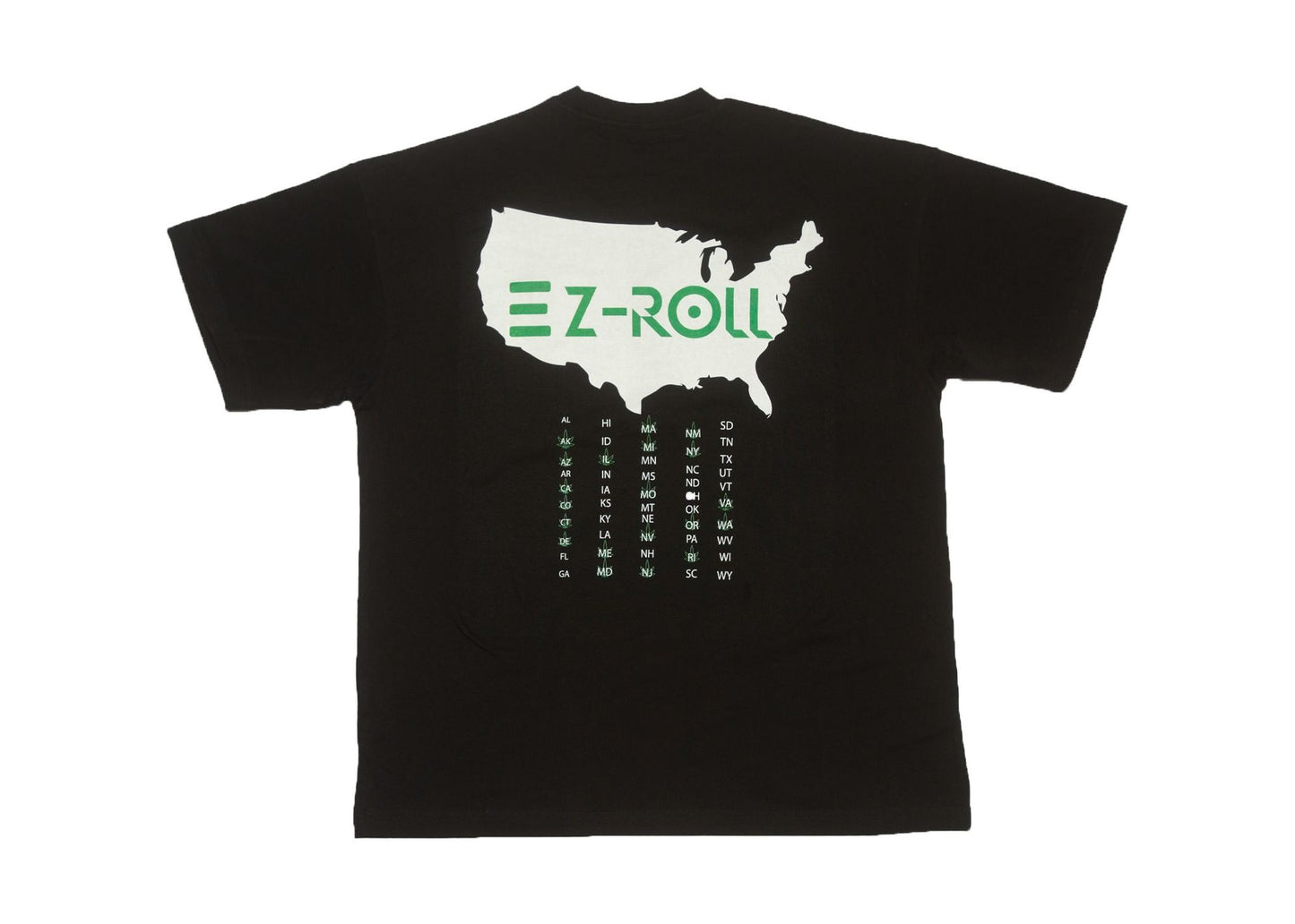 EZ-Roll Black Crossword Tee