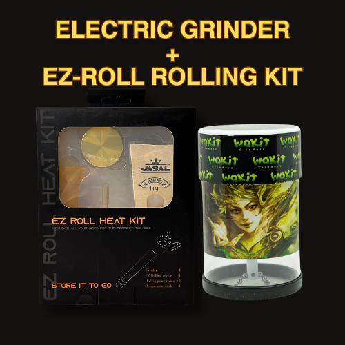 EZ-Roll - Wakit Electric Grinder + EZ Rolling Kit